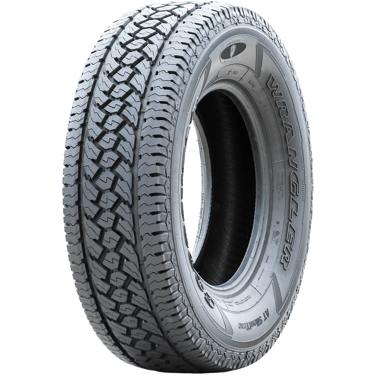 Goodyear Wrangler AT SilentTrac 255/70R15, All Season, All Terrain tires.