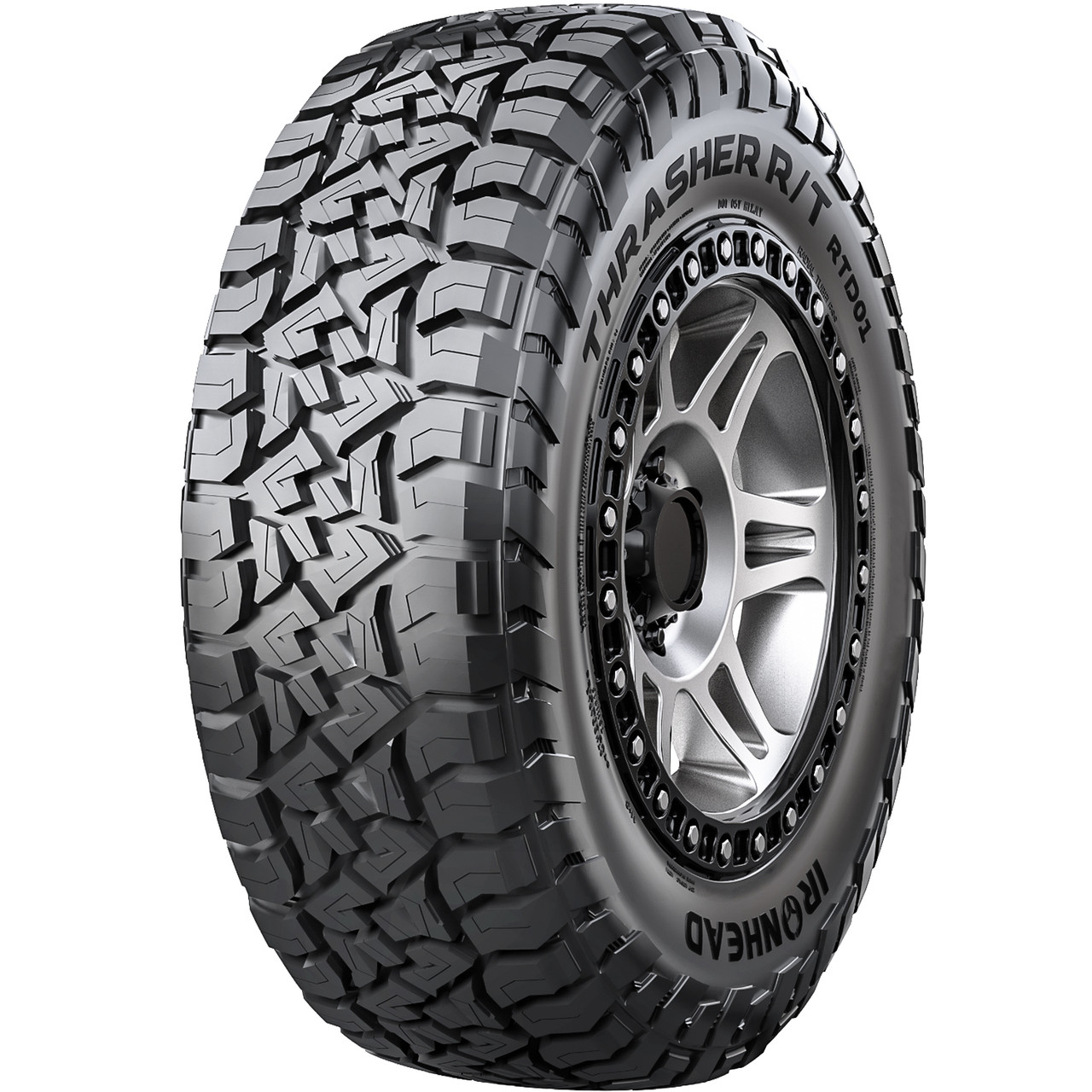 Ironhead Thrasher R/T RTD01 275/55R20, All Weather, Rugged Terrain tires.