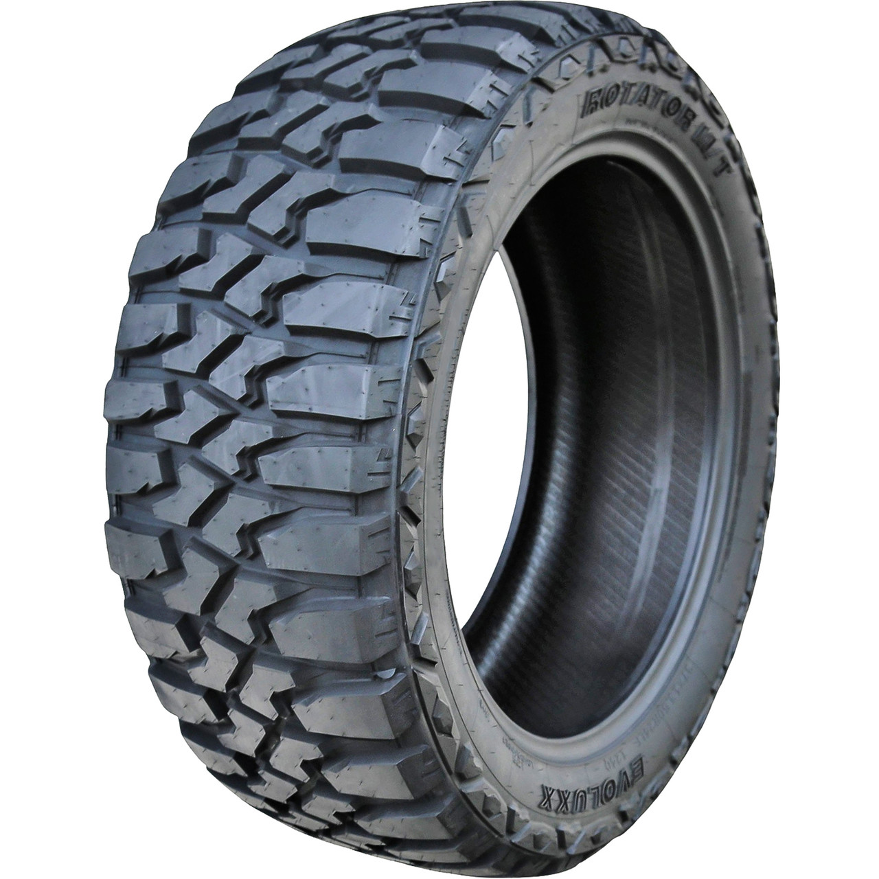Evoluxx Rotator M/T 37X13.50R26, All Season, Mud Terrain tires.