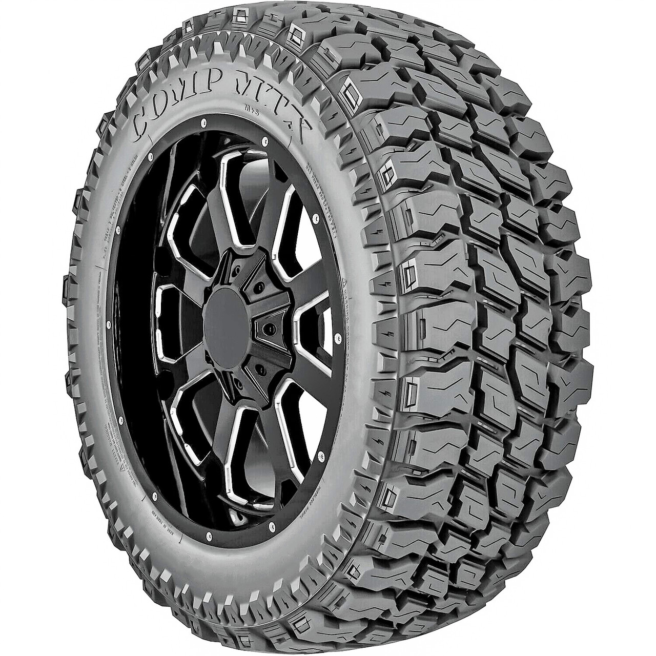 Dimension Comp MTX 265/75R16, All Season, Mud Terrain tires.