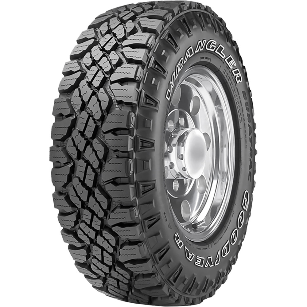 Goodyear Wrangler DuraTrac 285/70R17, All Season, All Terrain tires.