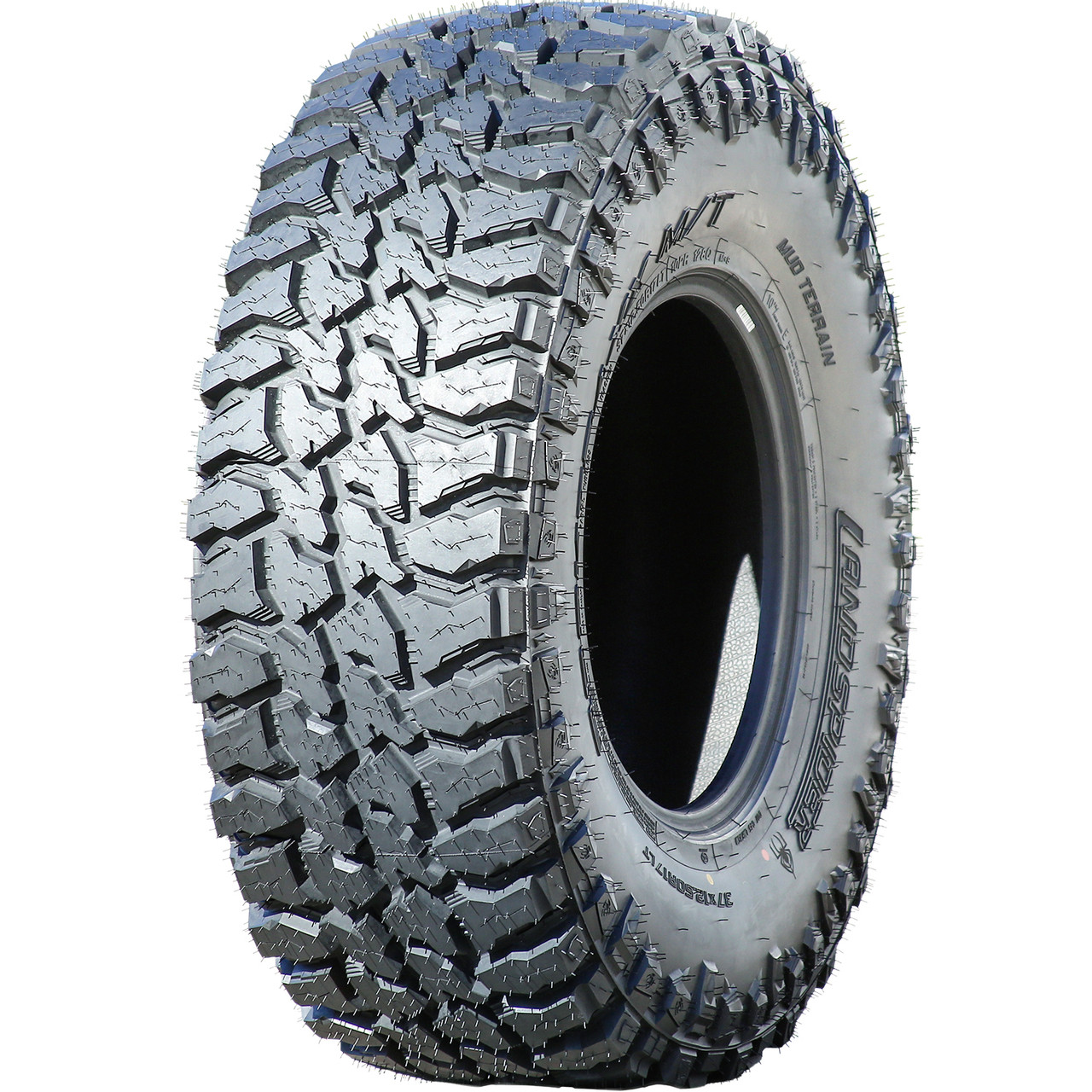 Landspider Rocktraxx M/T 37X12.50R17, All Season, Mud Terrain tires.