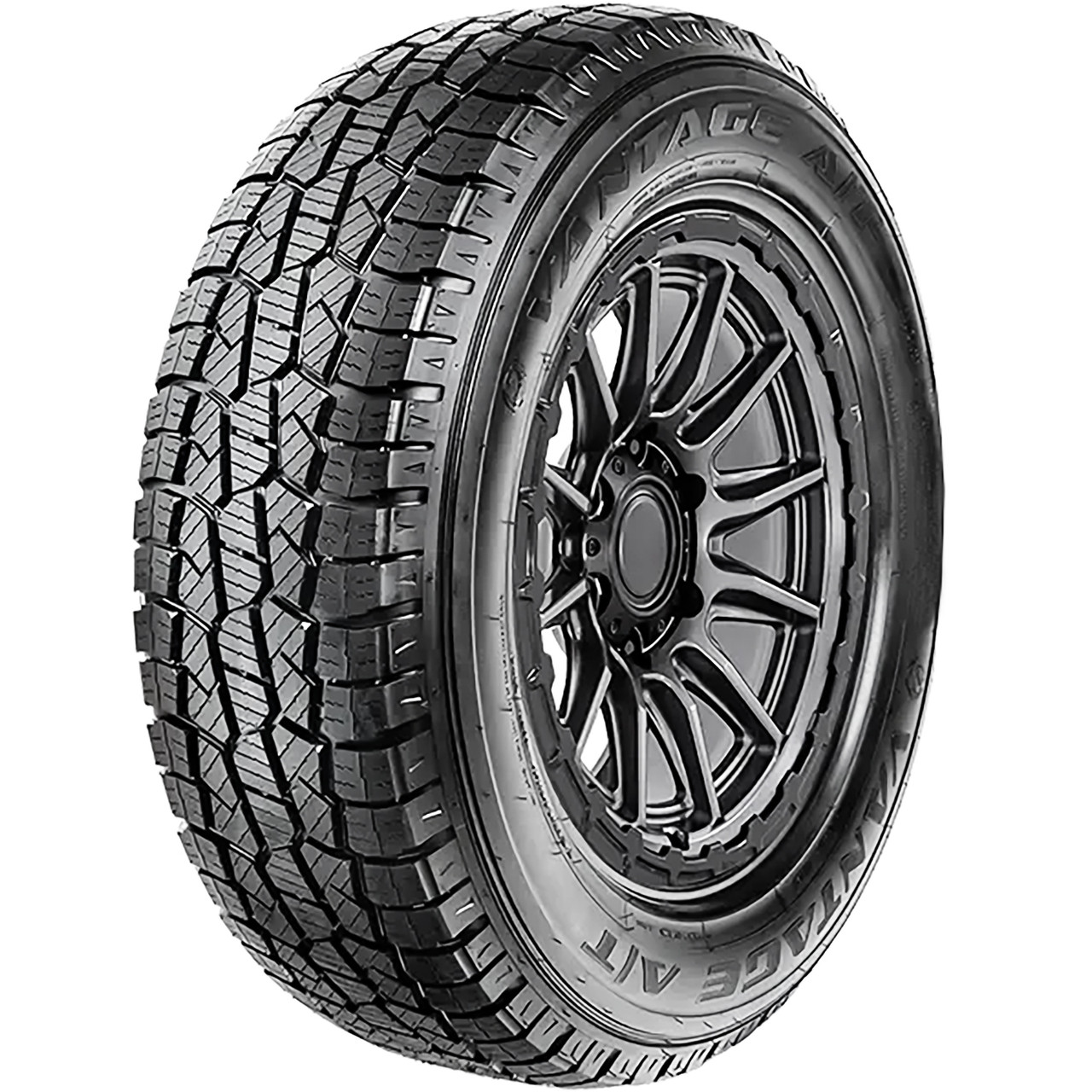 Vantage A/T 275/70R18, All Season, All Terrain tires.