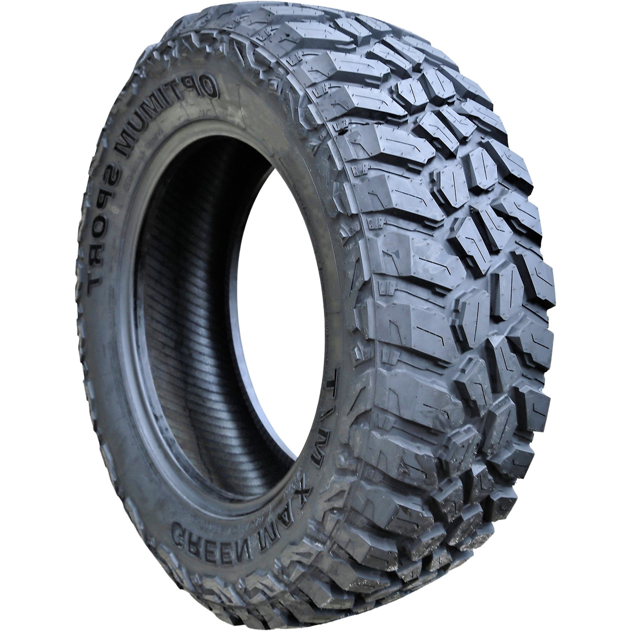 Green Max Optimum Sport M/T 37X13.50R24, All Season, Mud Terrain tires.