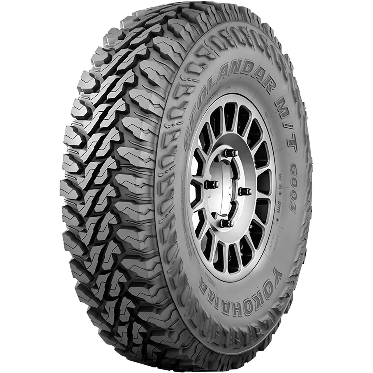 Yokohama Geolandar M/T G003 SxS 33X9.50R15, All Season, Mud Terrain tires.