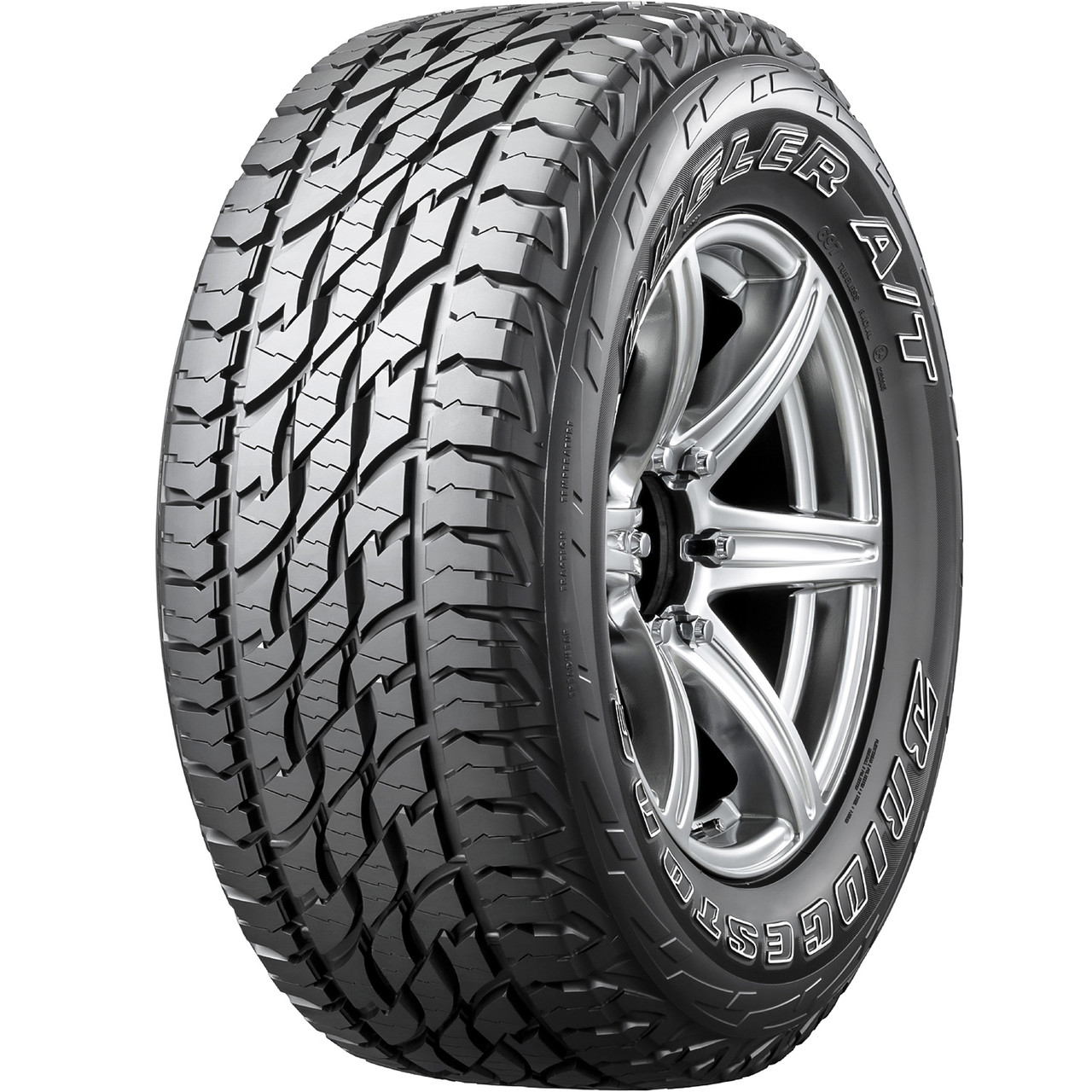 Bridgestone Dueler A/T 697 285/75R16, All Season, All Terrain tires.