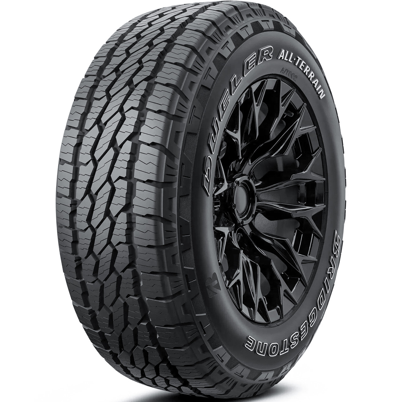 Bridgestone Dueler A/T T002 265/70R17, All Season, All Terrain tires.