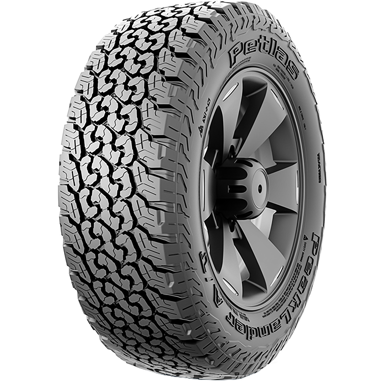 Petlas Peaklander A/T 265/65R17, All Season, All Terrain tires.