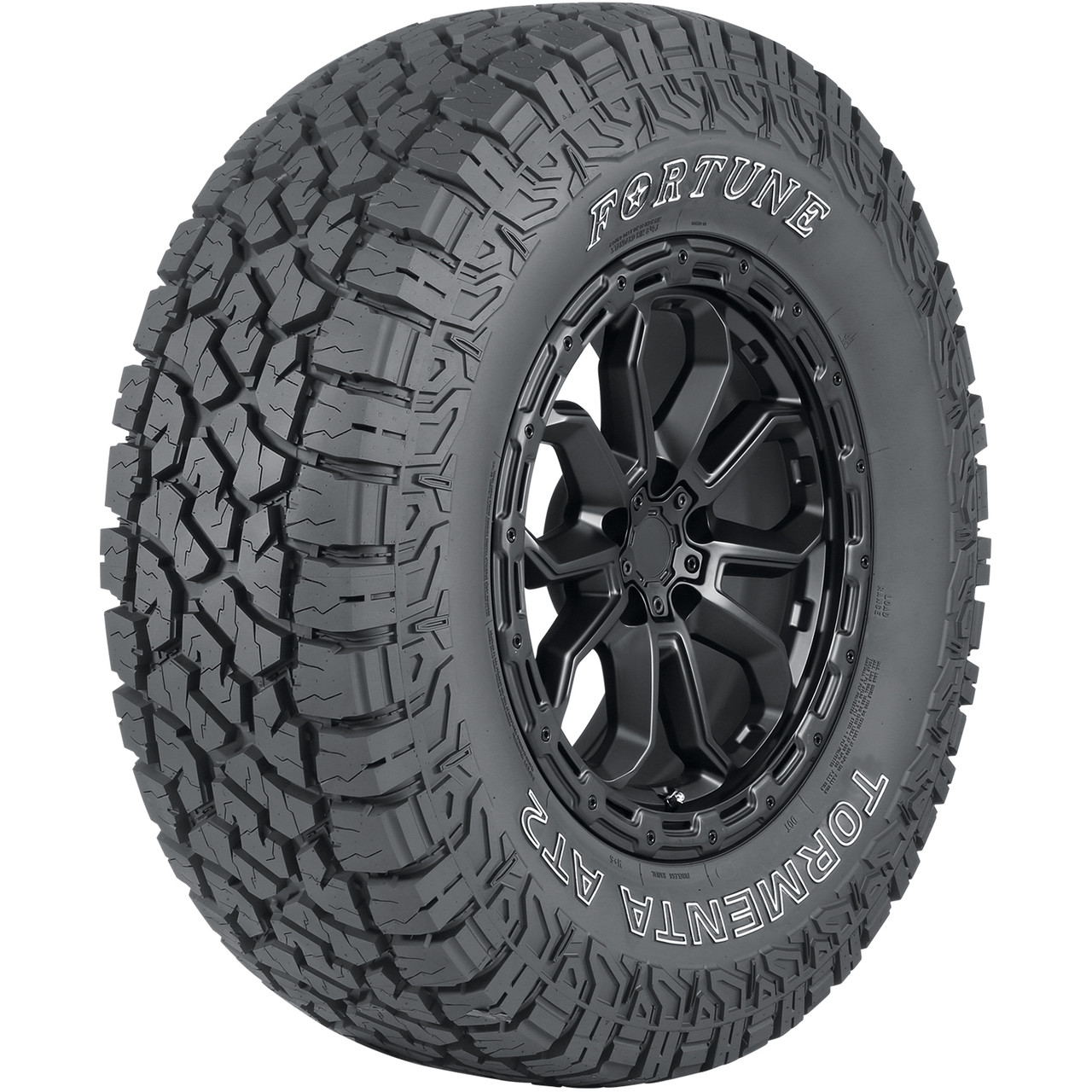 Fortune Tormenta A/T2 35X12.50R18, All Weather, All Terrain tires.