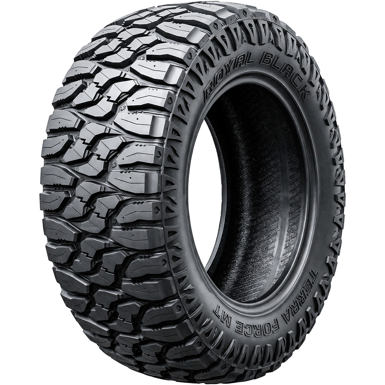 Royal Black Terra Force MT 33X12.50R17, All Season, Mud Terrain tires.