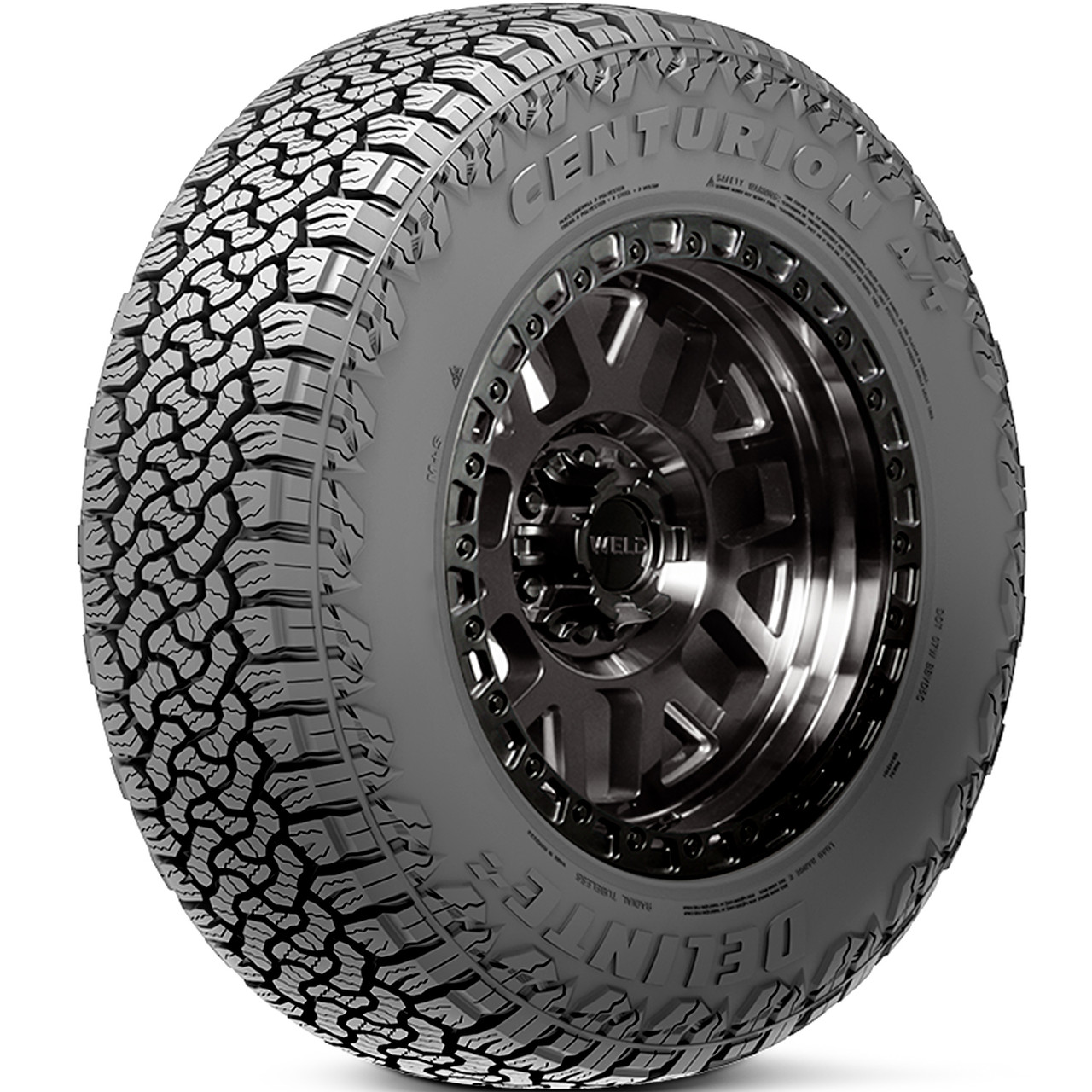 Delinte Centurion A/T 255/65R18, All Weather, All Terrain tires.