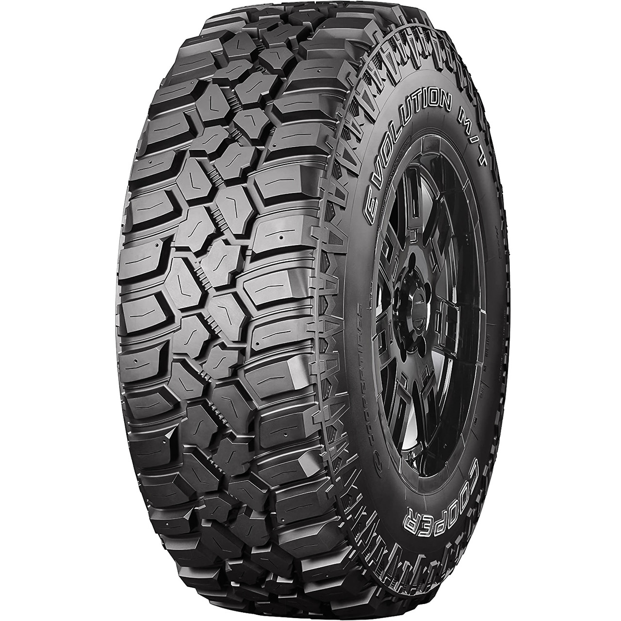 Cooper Evolution M/T 35X12.50R15, All Season, Mud Terrain tires.