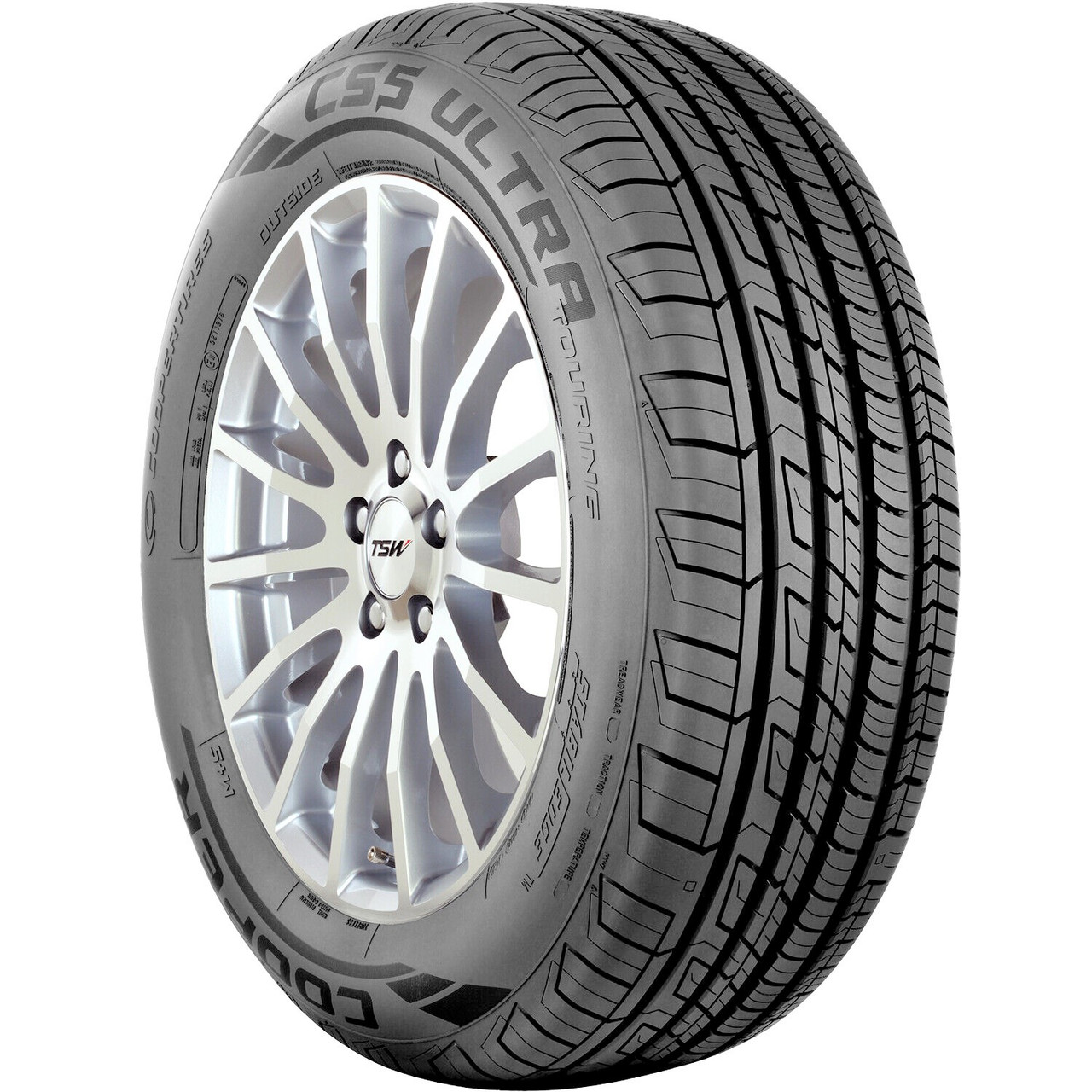 Photos - Tyre Cooper CS5 Ultra Touring 235/55R19, All Season, Touring tires. 