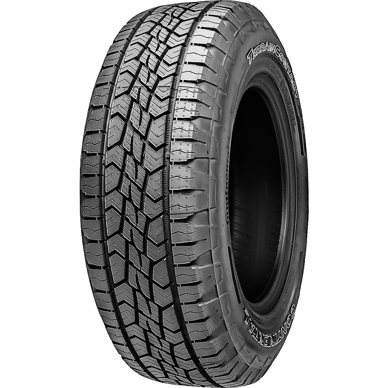 Continental TerrainContact A/T 245/65R17, All Season, All Terrain tires.