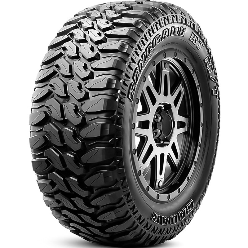 Radar Renegade R7 M/T 245/75R16, All Season, Mud Terrain tires.