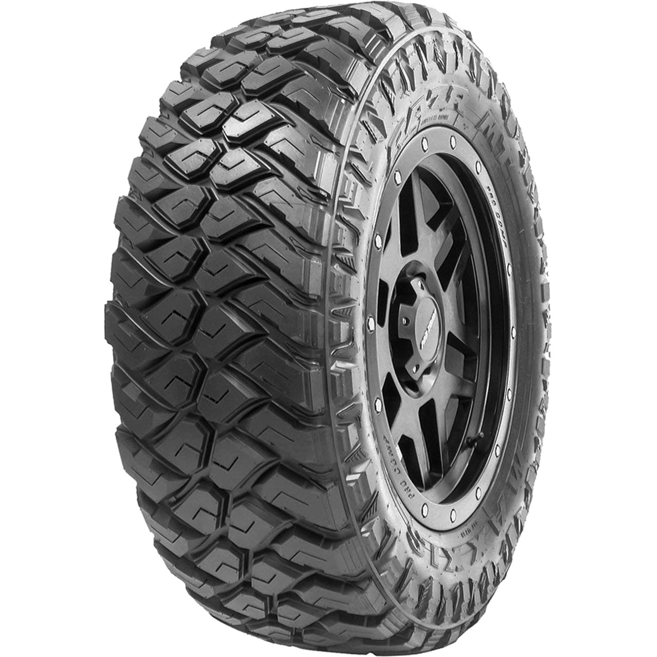 Maxxis Razr MT 265/70R17, All Season, Mud Terrain tires.