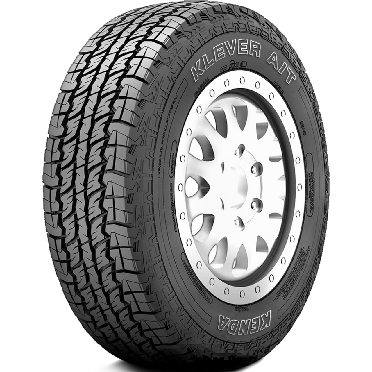 Kenda Klever A/T 275/65R18, All Season, All Terrain tires.