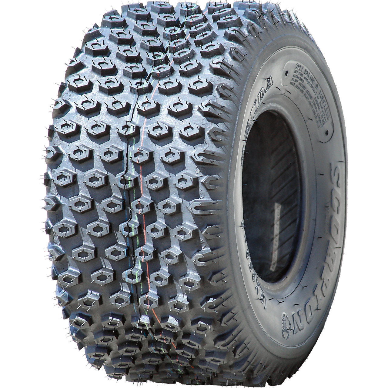 Kenda Scorpion 18X9.50-8, All Season, All Terrain tires.