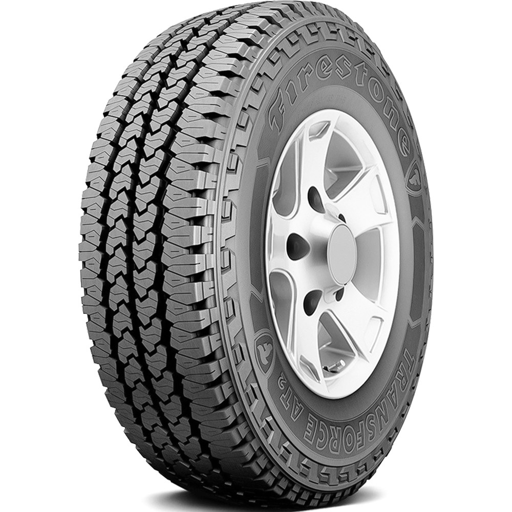 Firestone Transforce AT2 225/75R16, All Season, All Terrain tires.