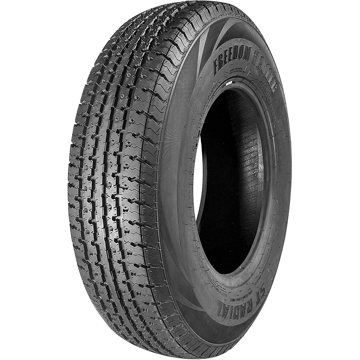 Freedom Hauler ST Radial 235/80R16, All Season, Highway tires.