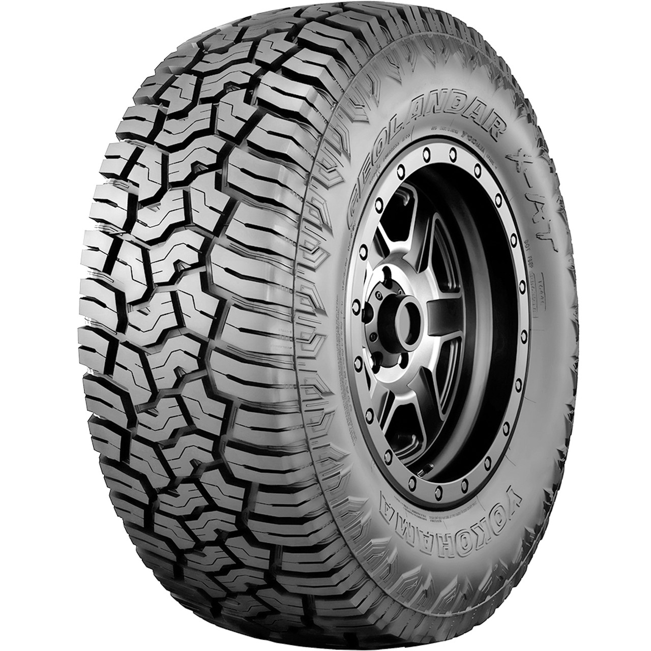 Yokohama Geolandar X-AT 295/70R18, All Season, All Terrain tires.
