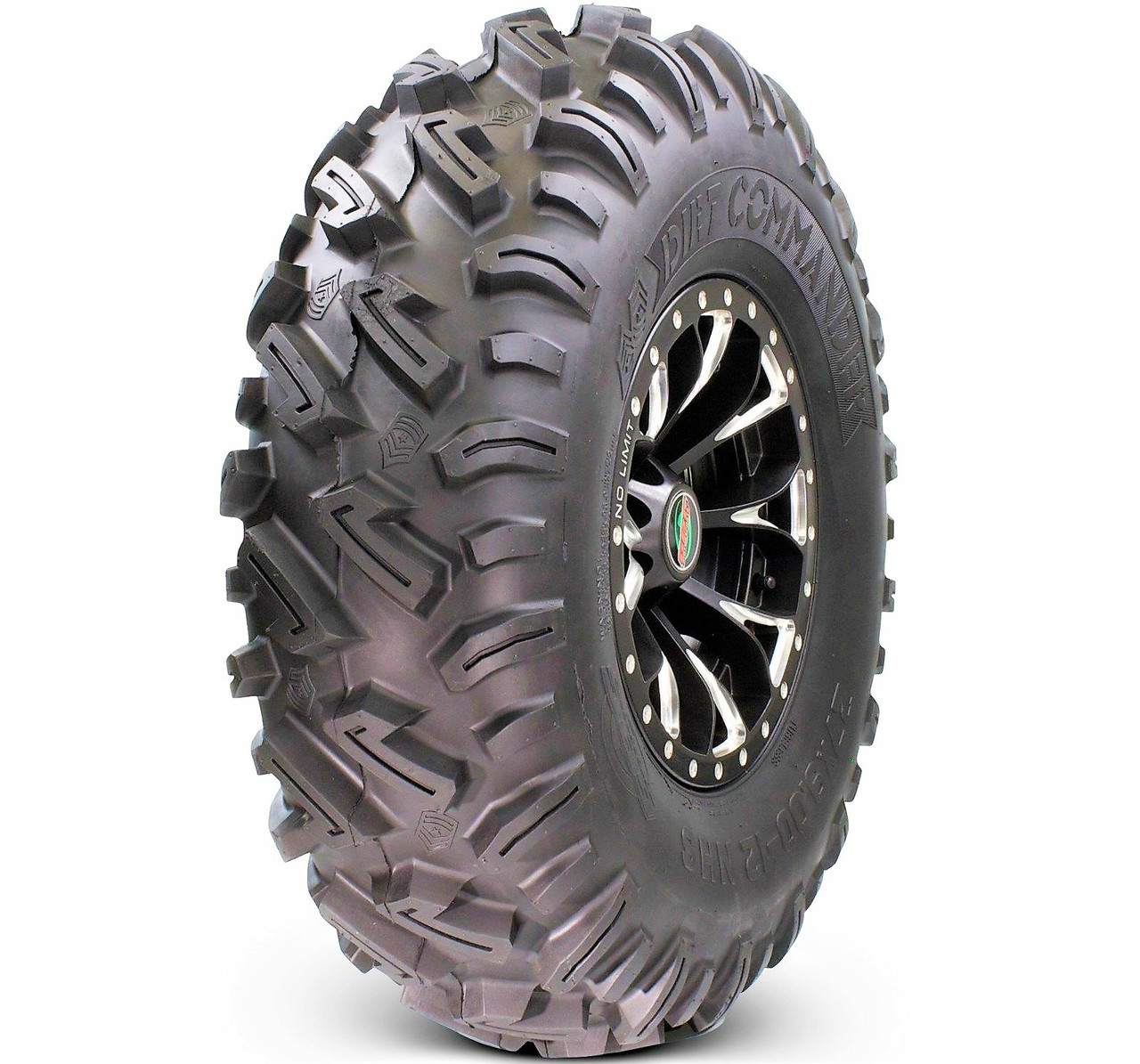 GBC Dirt Commander 25X8.00-12, All Season, All Terrain tires.