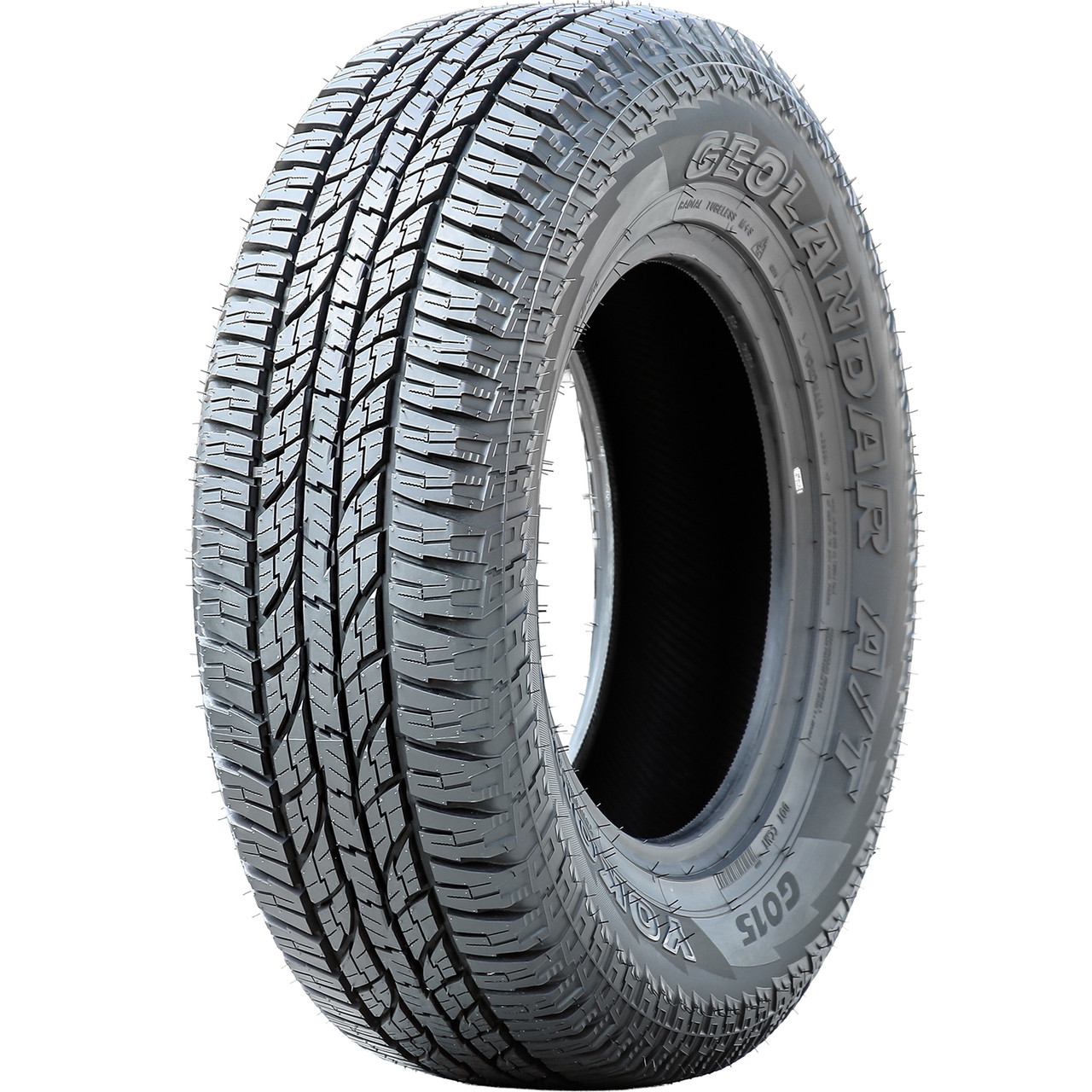Yokohama Geolandar A/T G015 235/60R18, All Season, All Terrain tires.