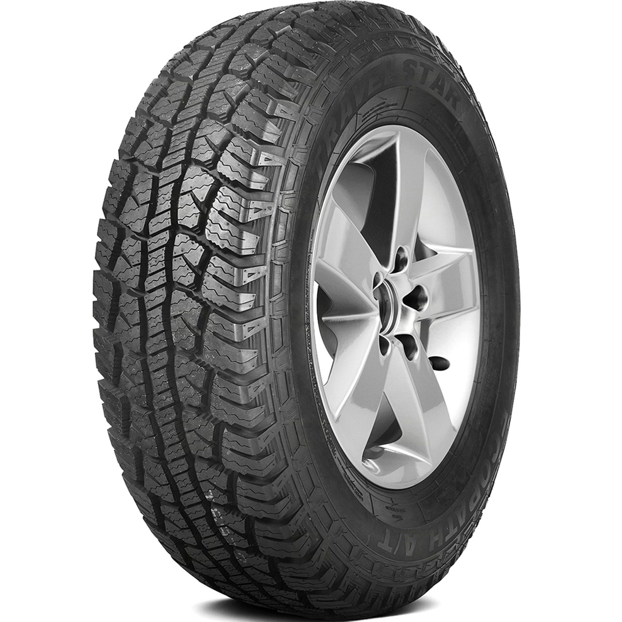 Travelstar Ecopath A/T 255/70R16, All Season, All Terrain tires.