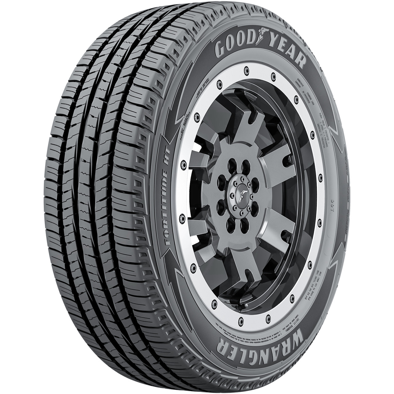 Goodyear Wrangler Fortitude HT 265/70R17, All Season, Highway tires.