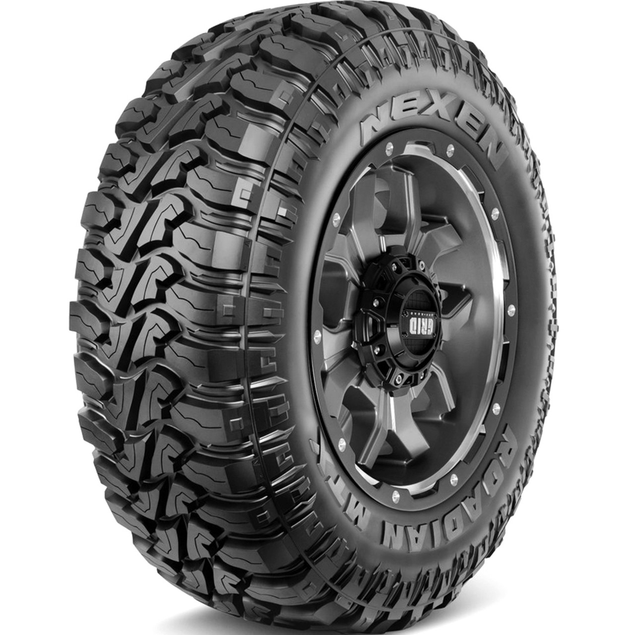 Nexen Roadian MTX 295/70R17, All Season, Mud Terrain tires.