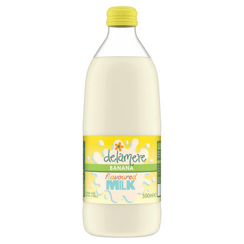 Delamere Banana Flavour Milk 500ml