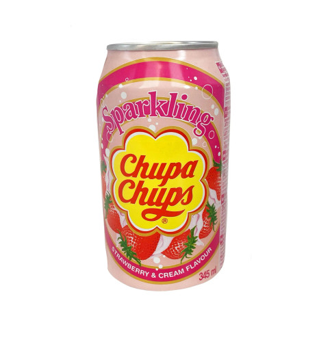 Chupa Chups Strawberry & Cream 345ml