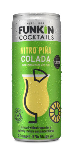 Funkin Nitro Pina Colada Cocktail 200ml