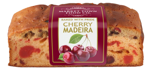 Market Town Cherry Madeira Slab Cake 400g