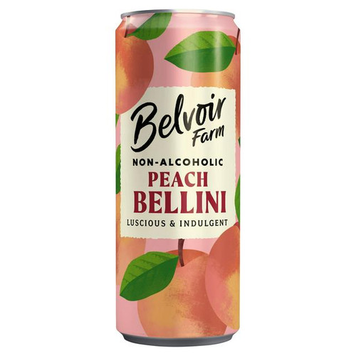 BELVOIR Non-Alcoholic PEACH BELLINI 250ml