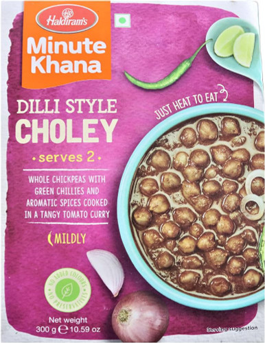 HALDIRAMS DILLI STYLE CHOLEY 300g