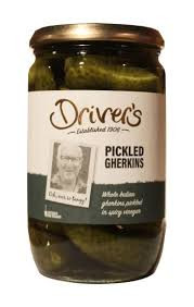Drivers Pickled Gherkins 710g