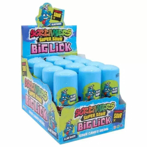 Screamers Big Lick Blue Razz 60ml