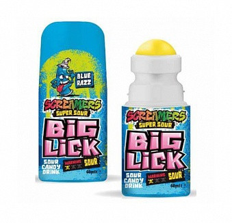 Screamers Big Lick Blue Razz 60ml