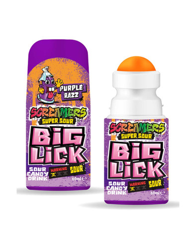 Screamers Big Lick Purple Razz 60ml 