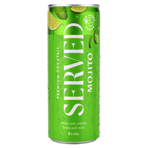 SERVED Mojito 8% 250ml