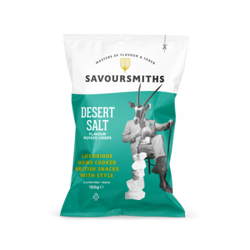 Savoursmiths Desert Salt Crisps 150g