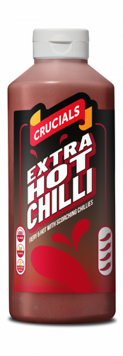 Crucials Extra Hot Chilli Sauce 500ml