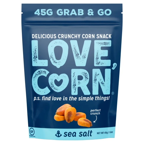 LOVE CORN SEA SALT 45G x 10 bags