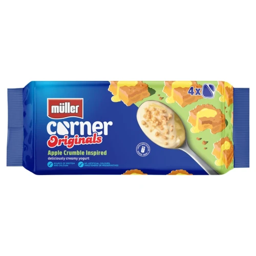 Muller Corner Rhubarb Crumble 4 Pack 4x124g