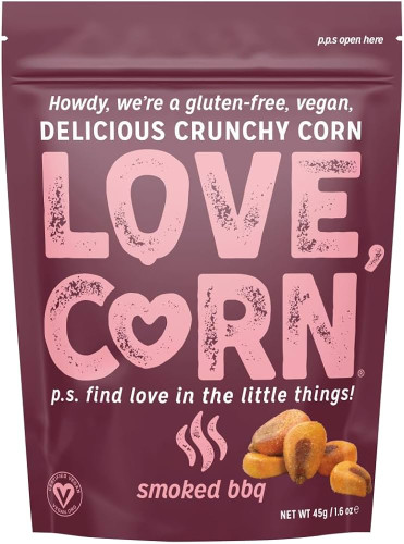LOVE CORN BBQ 45G x 10 bags