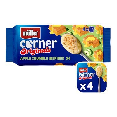 Muller Corner Apple Crumble 4 Pack 4x124g