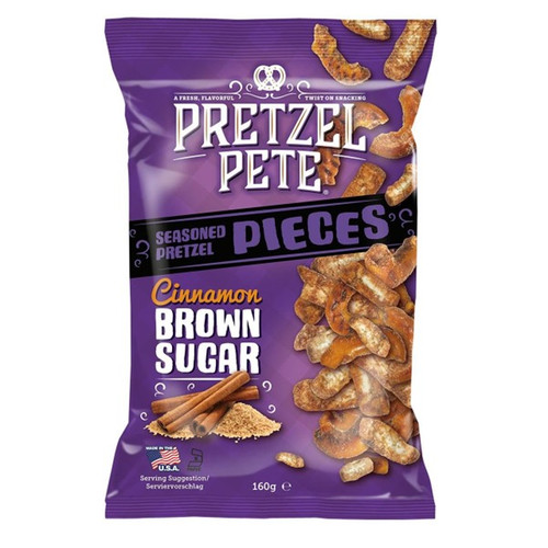 Pretzel Pete Cinnamon & Sugar 160g