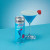 Funkin Nitro Blue Raspberry Martini 200ml 
