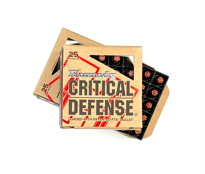 Hornady 9mm 115 Grain Critical Defense